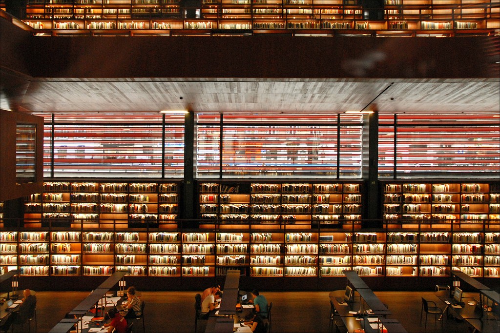 Bibliothèque de l'espace Nouvel, by Jean-Pierre Dalbéra, via Flickr (CC-BY)